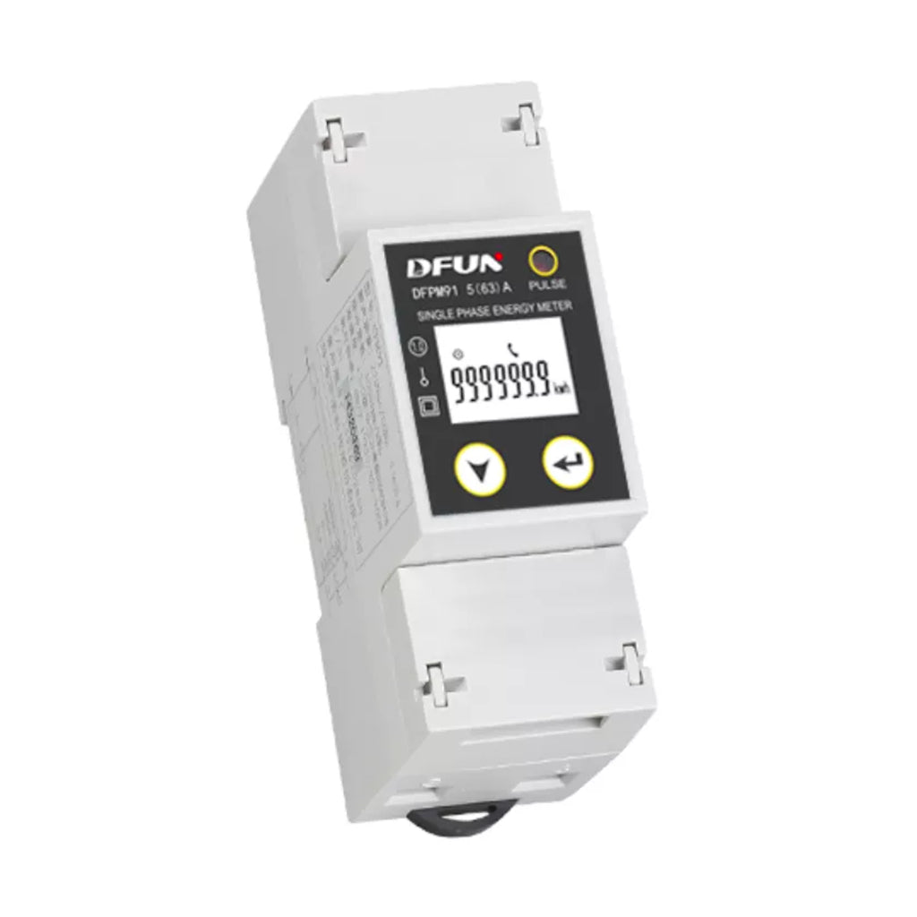 V-TAC Meter DFUN Monofase Contatore Bidirezionale 1*230V RS485 per Misurazione Precisa e Controllo Energetico Avanzato