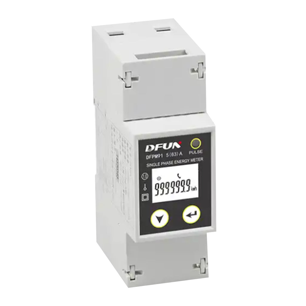 V-TAC Meter DFUN Monofase Contatore Bidirezionale 1*230V RS485 per Misurazione Precisa e Controllo Energetico Avanzato