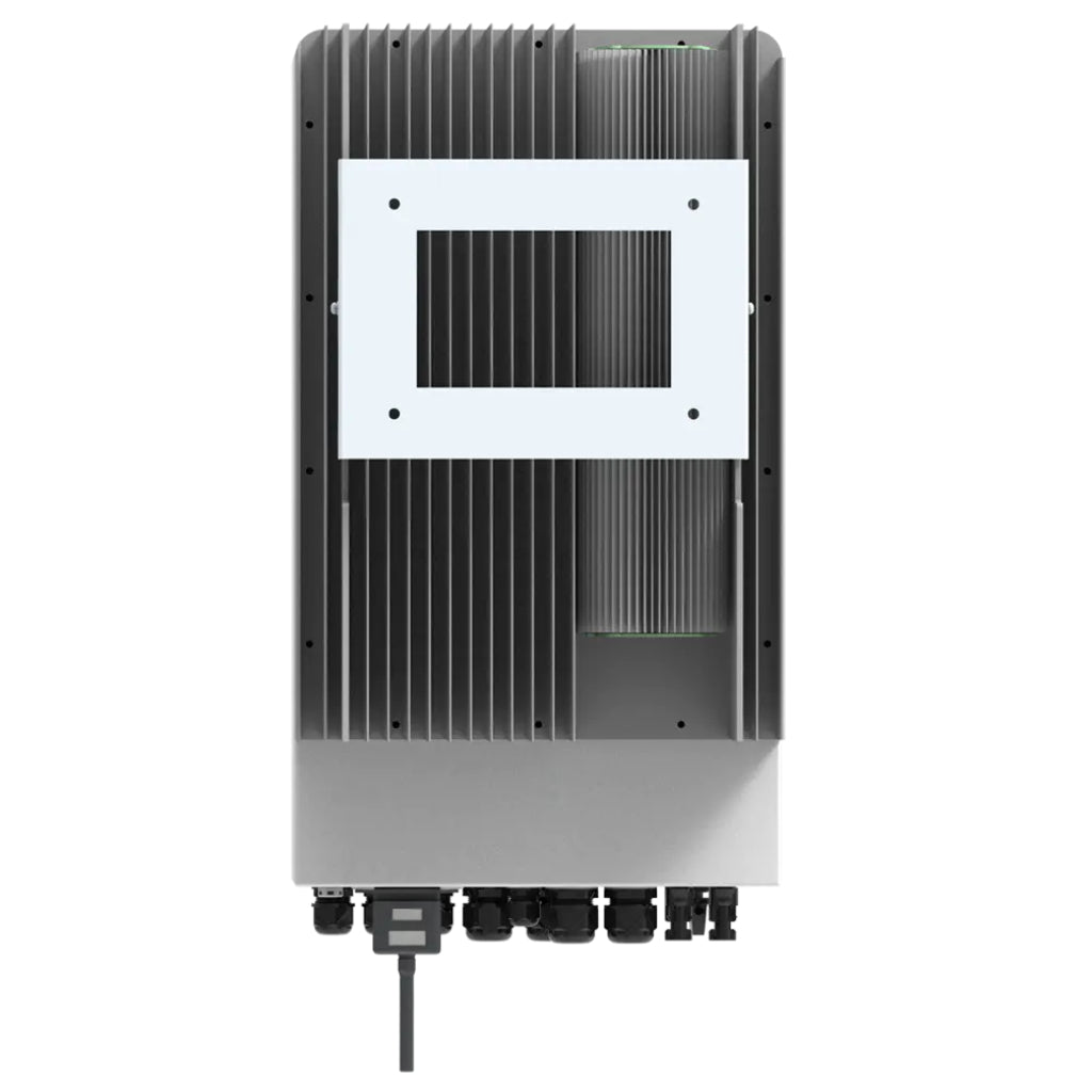 V-TAC Inverter Fotovoltaico Deye Monofase Ibrido On-Grid/Off-Grid 6kW, Doppio MPPT, CEI 0-21, Schermo LCD Touch, WiFi e TA Inclusi, Garanzia 10 Anni IP65