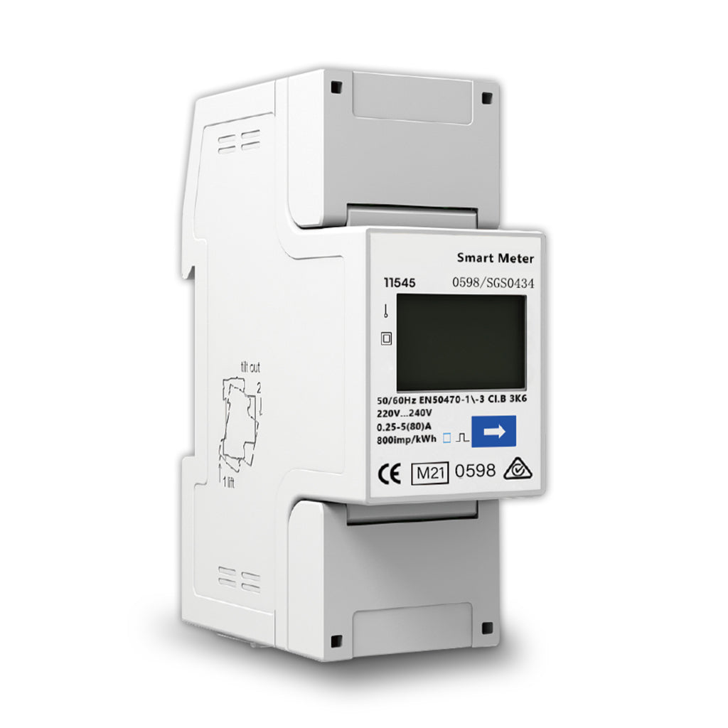 V-TAC Meter CHINT Monofase Contatore Bidirezionale 1*230V RS485 per Misurazione Precisa e Controllo Energetico Avanzato
