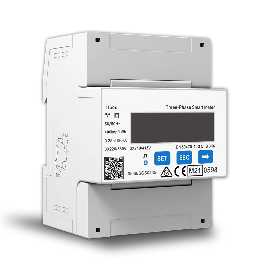 V-TAC Meter CHINT Trifase Contatore Bidirezionale 3*230V/400V RS485 per Misurazione Precisa e Controllo Energetico Avanzato