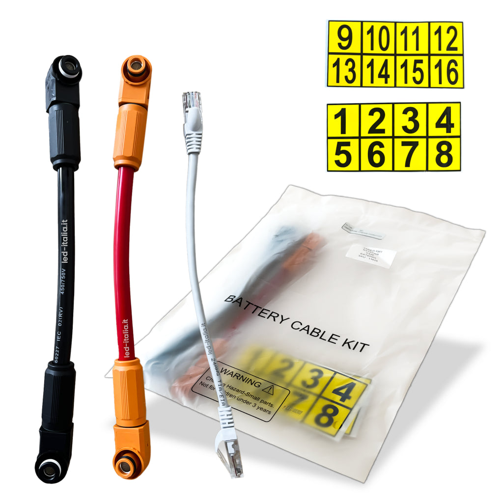 V-TAC Cavi per collegamento in parallelo da Batteria a Batteria