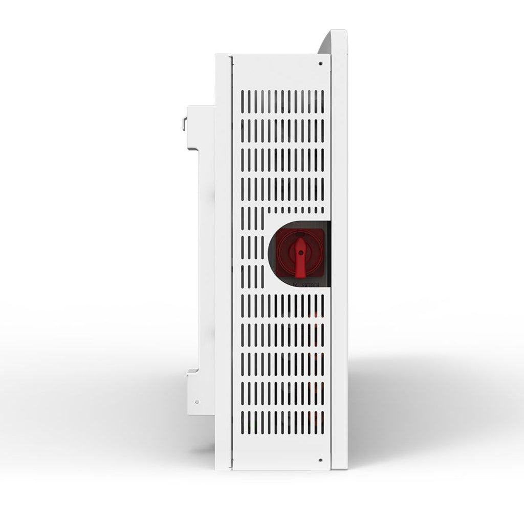 V-TAC Inverter Fotovoltaico Hiconics (Midea) Monofase Ibrido Alta Tensione 6kW All In One con Accumulo LFP 10kWh, 2 MPPT, CEI 0-21, WiFi Meter, Garanzia 10 Anni IP65