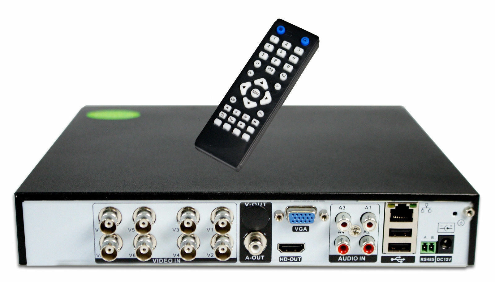 Dvr Nvr Ibrido Nvr Hvr Ahd Tvi Cvi 8 Ch Canali Full Hd Ip Cloud 3G Wifi 5Mpx