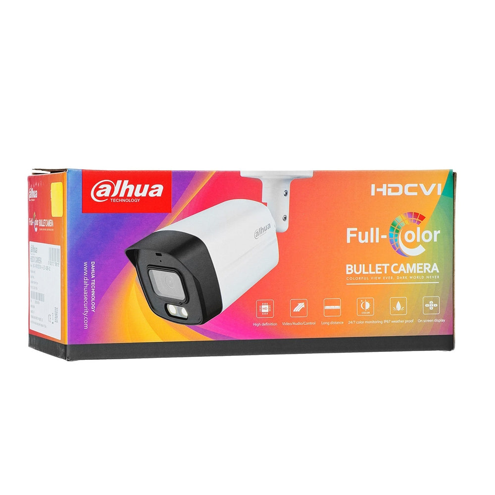 Telecamera Dahua Full Color Ahd 2 Mpx Visione A Colori Di Notte Hac-Hfw1209Cp-Led