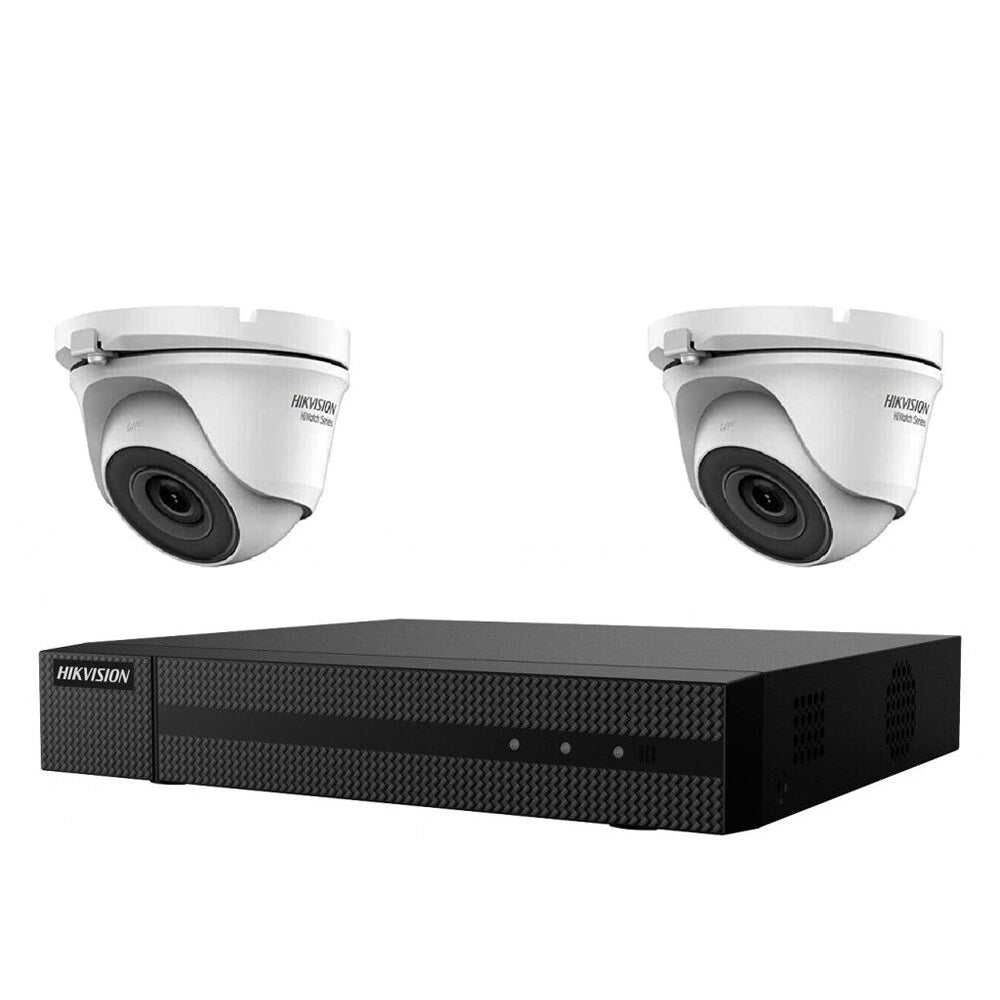 Kit Videosorveglianza Ip Poe 2 Mpx 2 Telecamere Hikvision