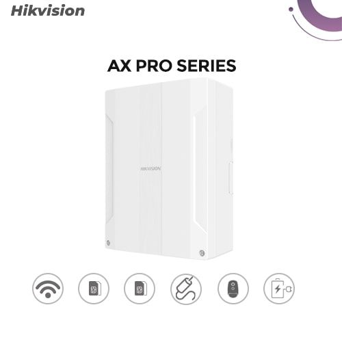 Hikvision Ax Pro Centrale Allarme Ibrida 96 Zone Ds-Pwa96-M2H-We