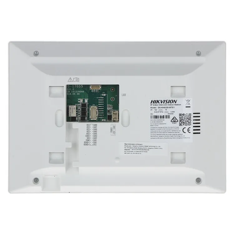 HIKVISION INTERNAL STATION MONITOR 7" TOUCHSCREEN WIFI SDCARD DS-KH6320-WTE2-W