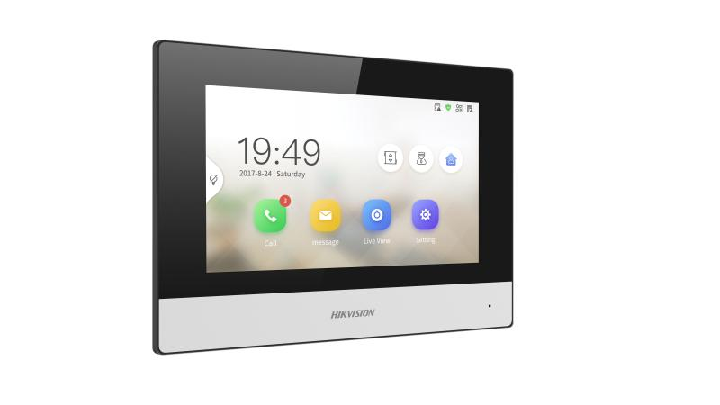 HIKVISION DS-KH6320Y-WTE2 INTERNAL STATION MONITOR 7" TOUCHSCREEN WIFI SDCARD