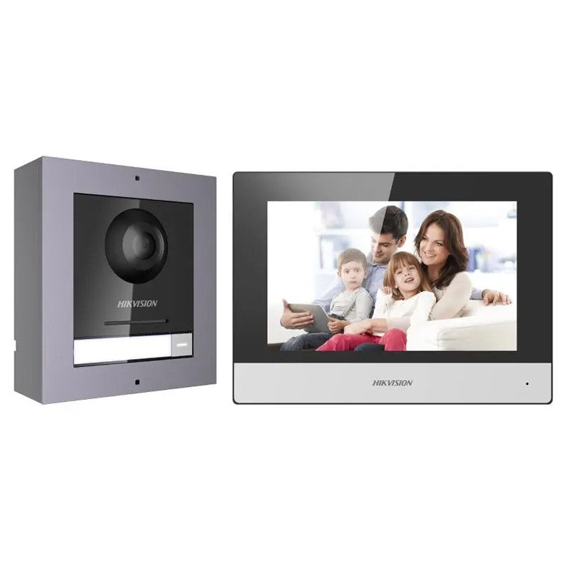 Hikvision DS-KIS602 Single-family IP Video Intercom Expandable Hikconnect App