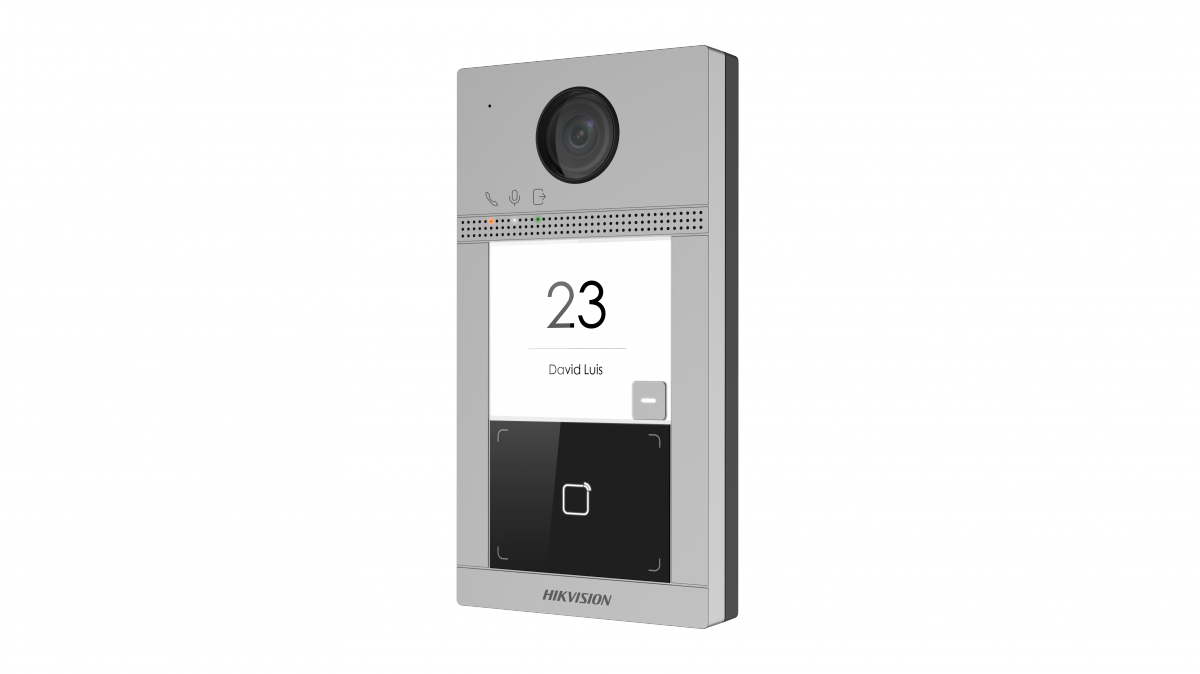 Single-family POE IP 2-WIRE Video Intercom Kit HIKVISION DS-KIS604-P 7 Inches