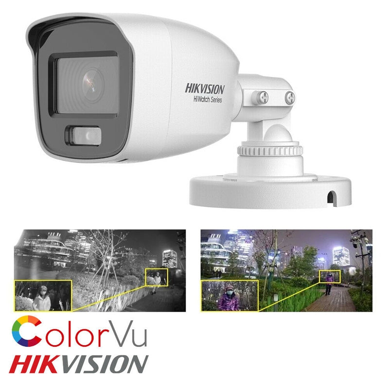 Telecamera Hikvision Colorvu Ahd 2 Mpx Visione A Colori Di Notte