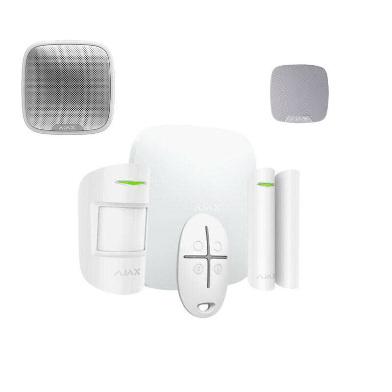 Kit Allarme Casa Negozio Ajax Antifurto Senza Filo Wireless Con App