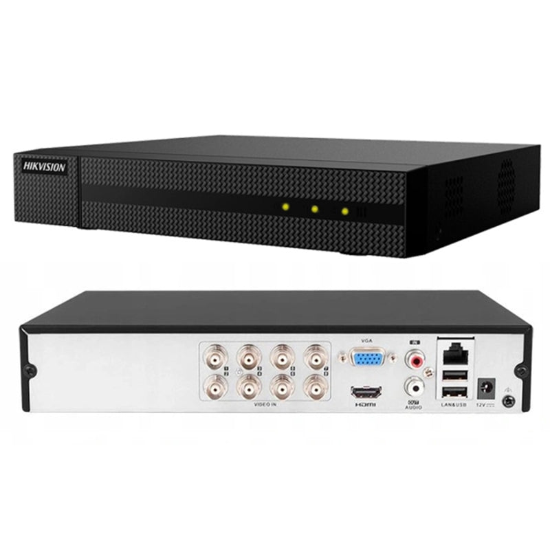 DVR Hikvision 8 Channels Hybrid Cloud Hdcvi Ahd TVi CVbs Ip Hwd-5108Mh-G4 320 Gb Hdd