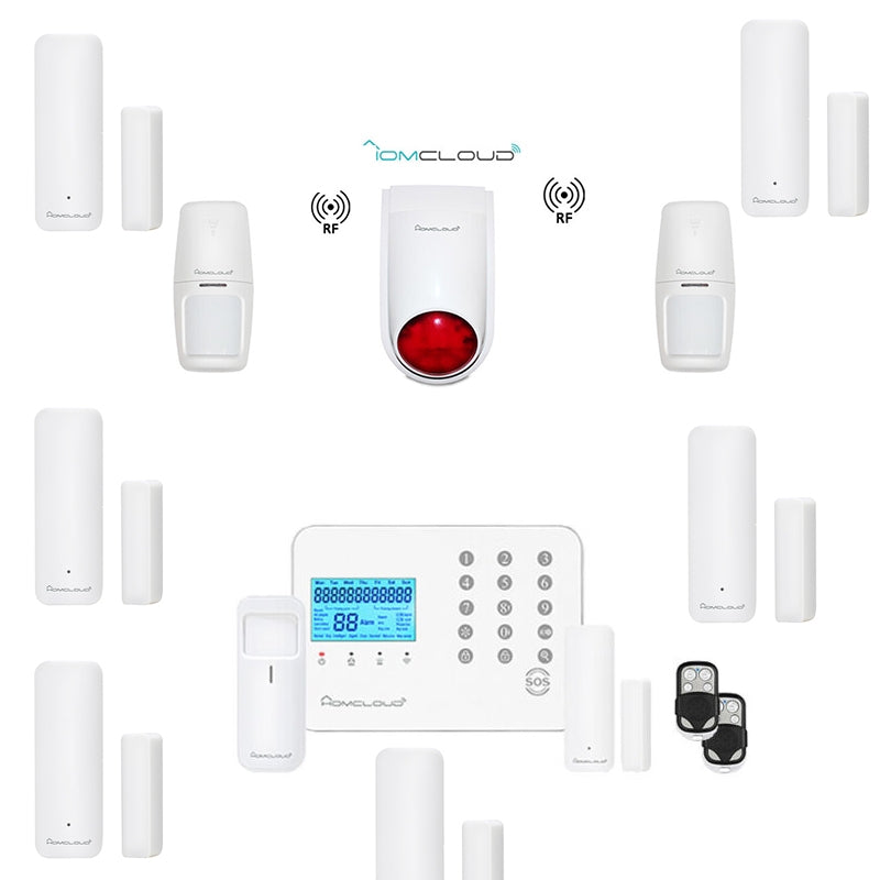 Allarme Casa Touch Screen Combinatore Gsm Alexa Google Home