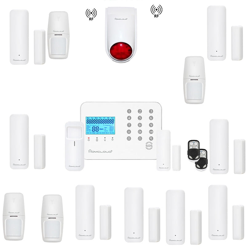 Antifurto Casa Allarme Touch Screen Combinatore Gsm Alexa Google Home