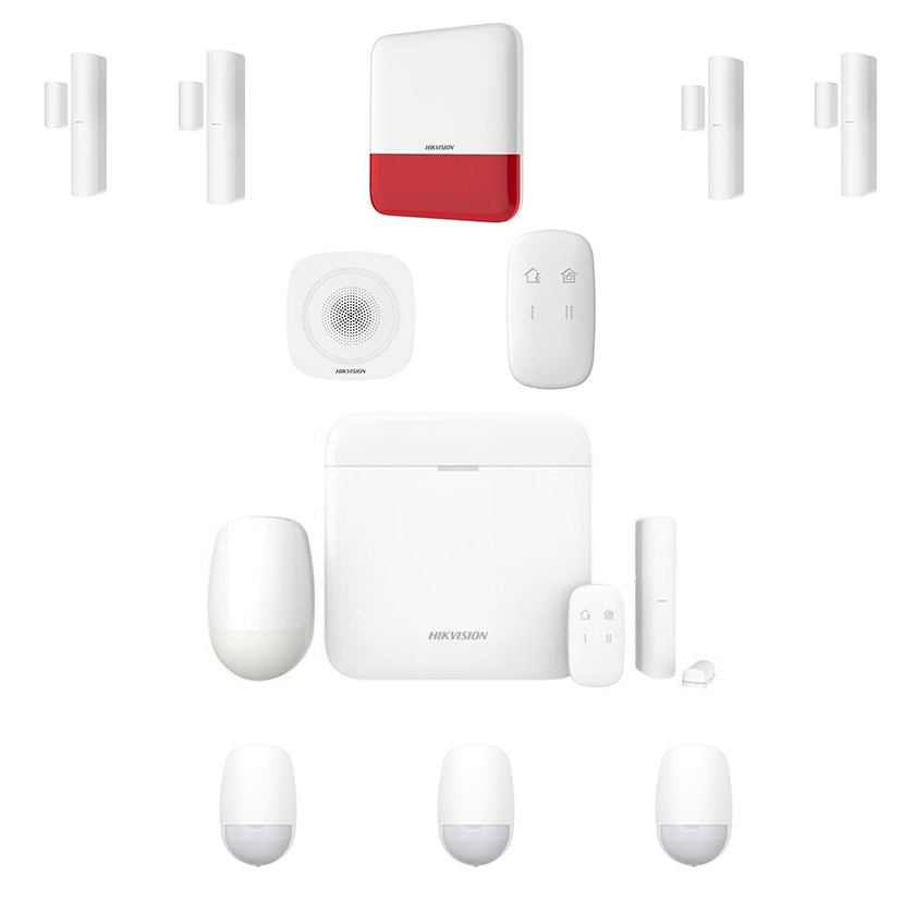 Kit Allarme Senza Fili Ax Pro Hikvision Casa Gsm Wireless Negozio