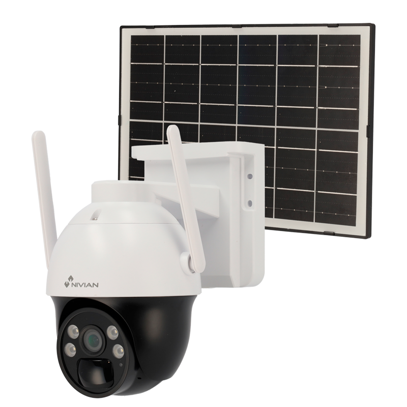 Telecamera Di Sorveglianza Wireless Con Pannello Solare E 4G Lte Impermeabile Ip66