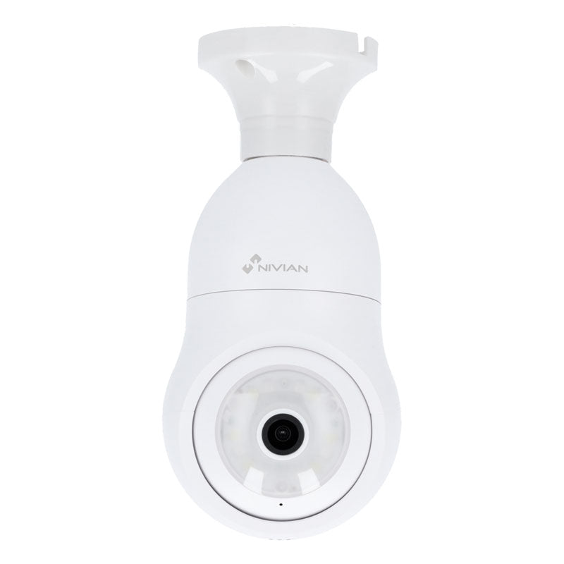 Wi-Fi Camera Cam Video Camera Nivian Audio Video Infrared Lamp Bulb