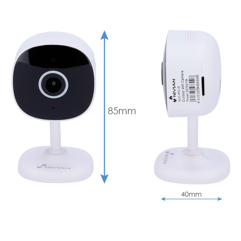 Wireless Wifi Camera Compatible With Tuya Google Assistant And Alexa Echo 3Mp