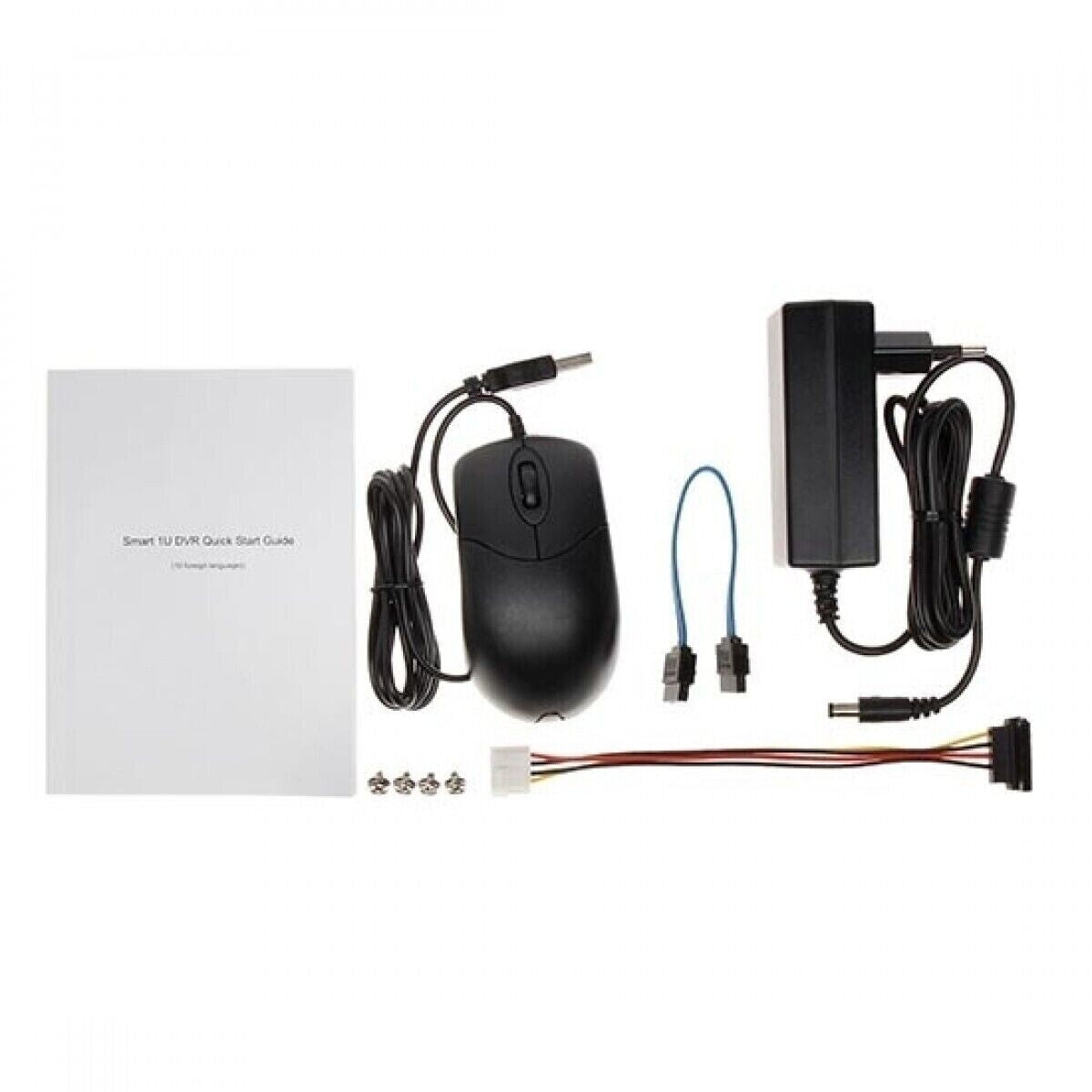 Kit 4 Telecamere Hikvision Ip Poe 2Mp 500Gb Full Color