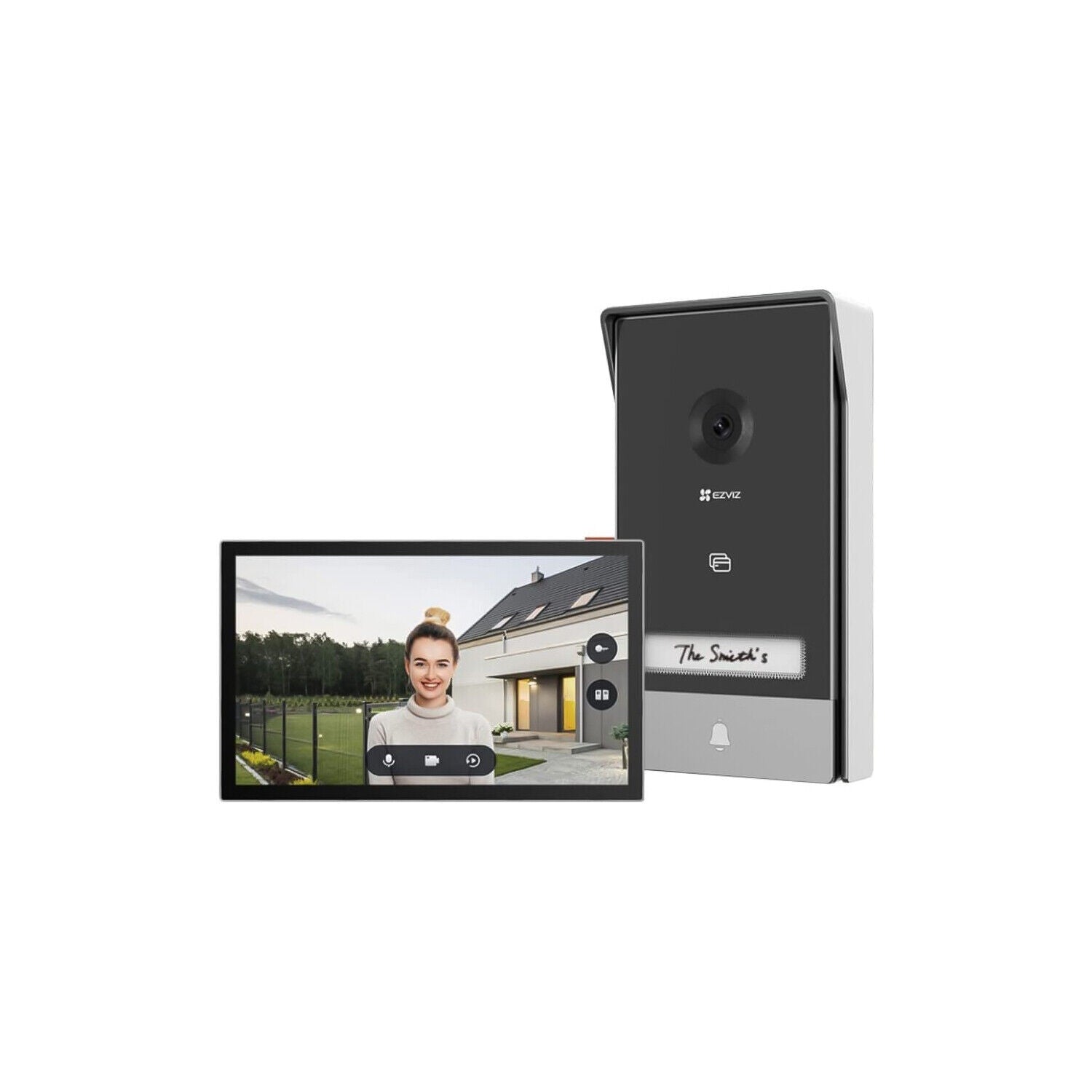 VIDEOCITOFONO SMART HOME 2K INTERNET CITOFONO SMART SCHERMO TOUCH 7" CAMPANELLO