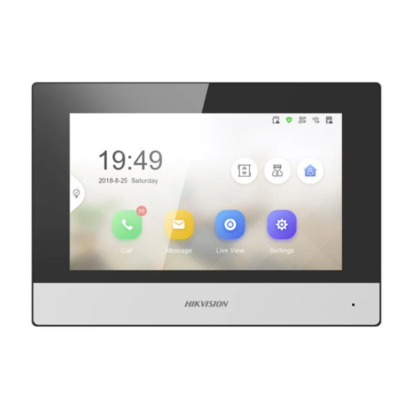 Hikvision DS-KH6320-WTE1G 7 Monitor Video Intercom Indoor Station