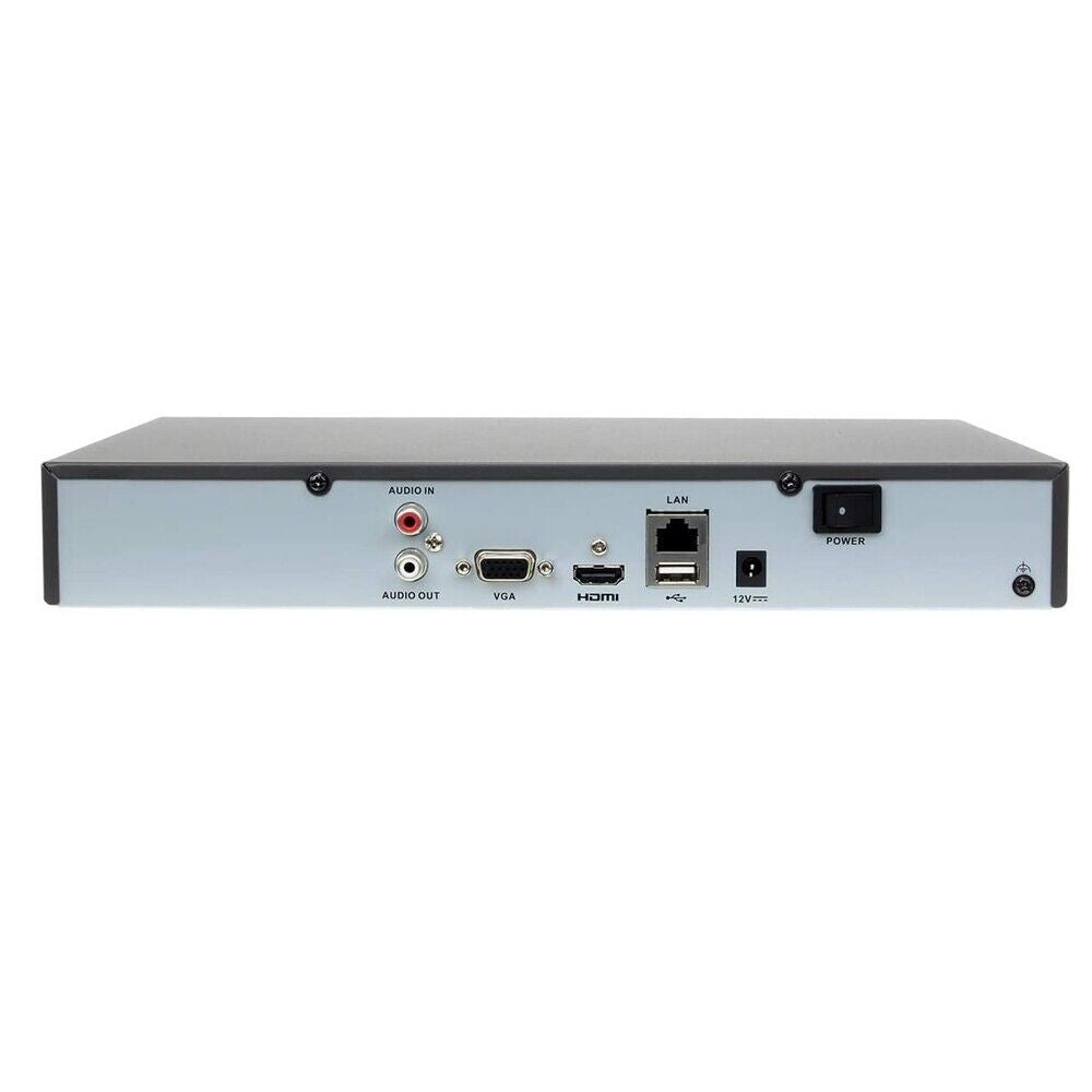 NVR 16 Channels Hikvision 8.0 Mpx Onvif Video surveillance H.265 4K HD P2P Hwn-4116Mh