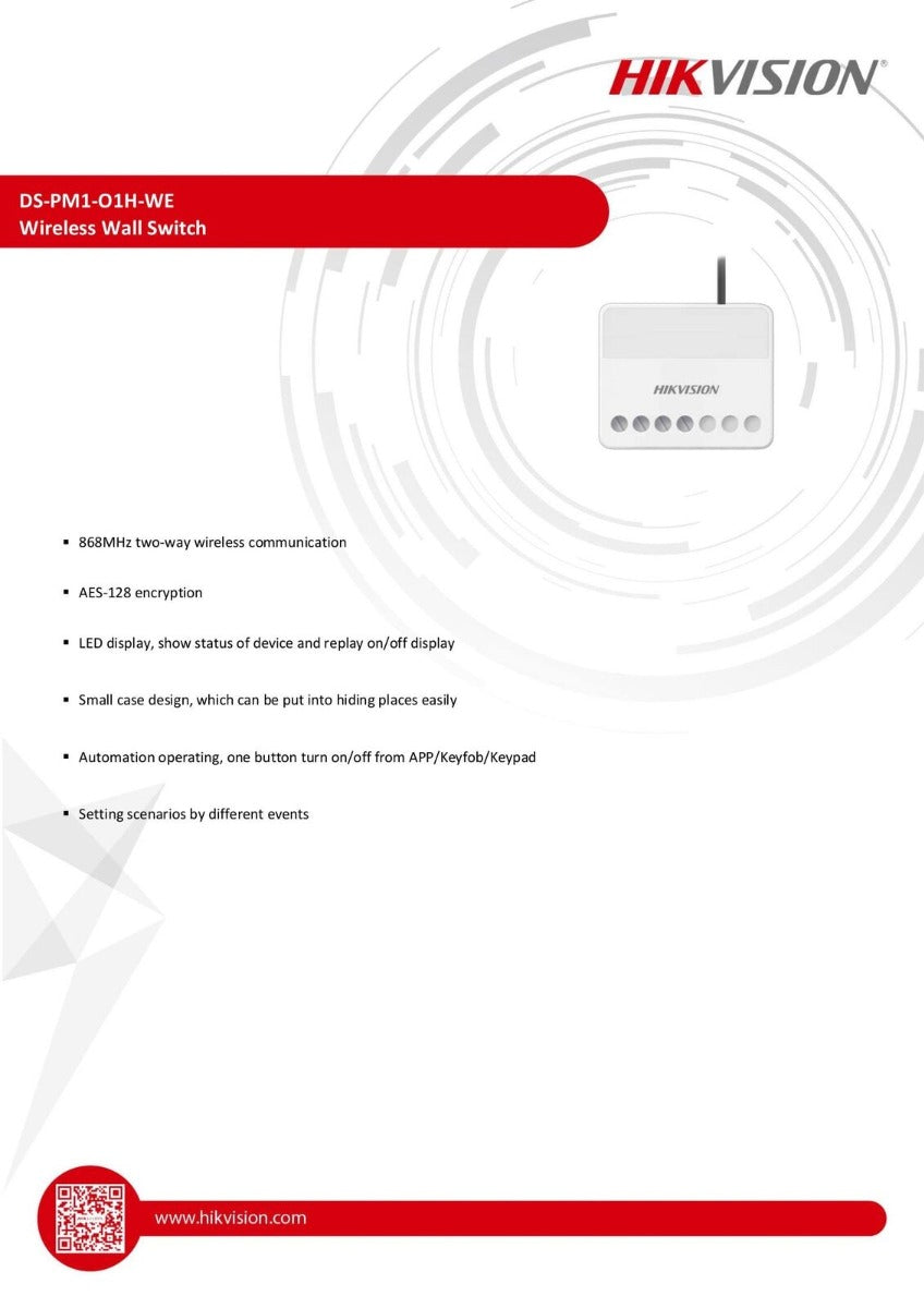 Rele Modulo Per Comando Domotico Hikvision Allarme Ax Pro