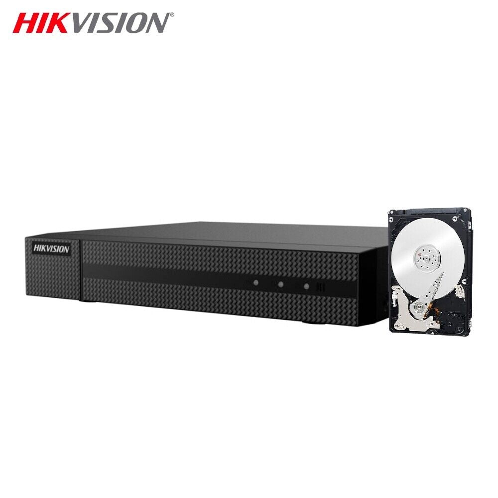 Dvr 16 Canali Cloud Ip P2P 8Mpx 4K Hikvision Hd 500 Gb Hwd-7216Mh-G4 Bnc