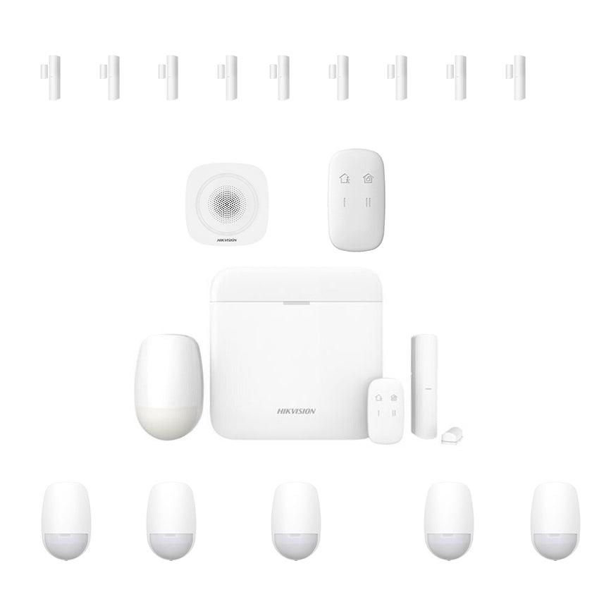 Kit Allarme Casa Ax Pro Hikvision Casa Gsm Wireless Senza Fili Negozio Cellulare