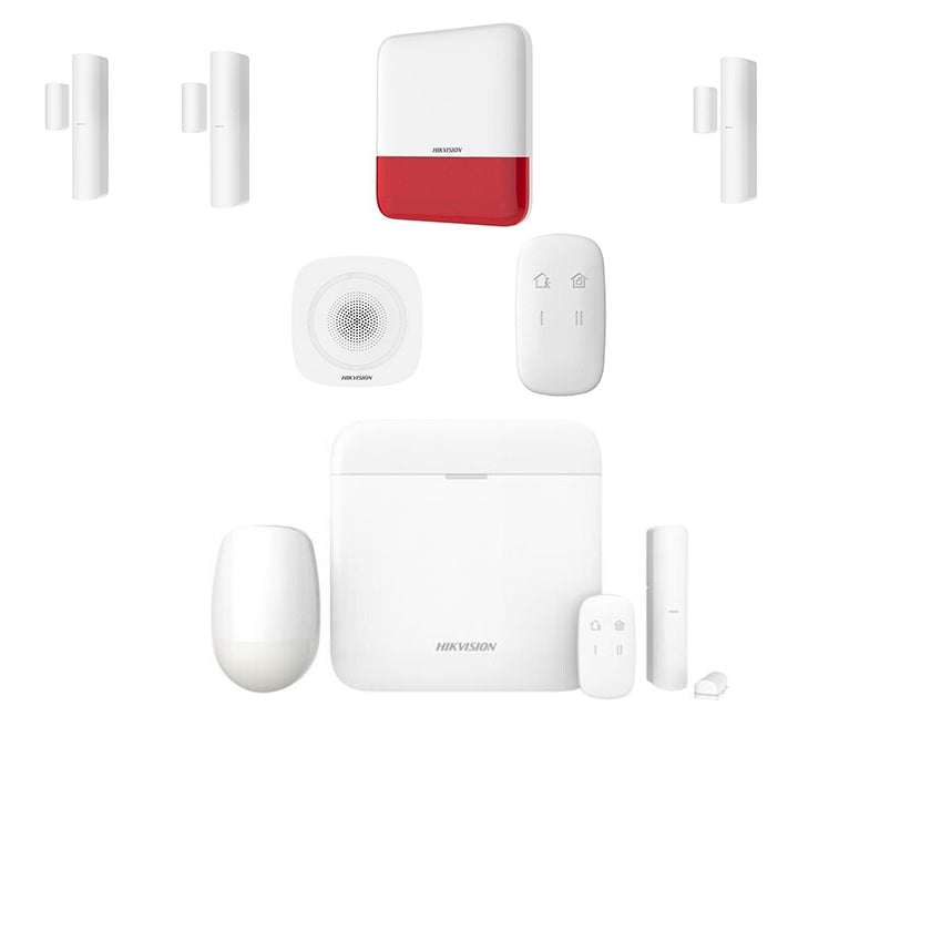 Kit Allarme Antifurto Casa Wireless Ax Pro Hikvision Gsm Senza Fili Negozio