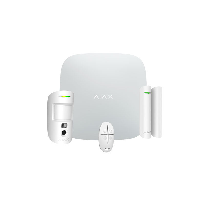 Kit Allarme Ajax Antifurto Wireless Senza Fili Aj-Starterkit-Cam-W Con App