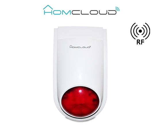 Sirena Esterna Wireless Wireless Lampeggiante Wifi Senza Fili