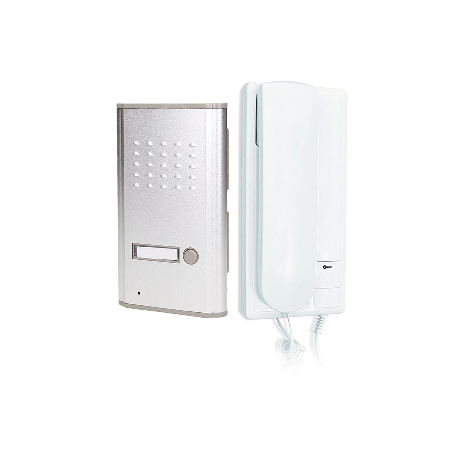 SINGLE-FAMILY INTERCOM KIT INTERNAL HANDSET 2 WIRES EXTERNAL GATE DOOR OPENER