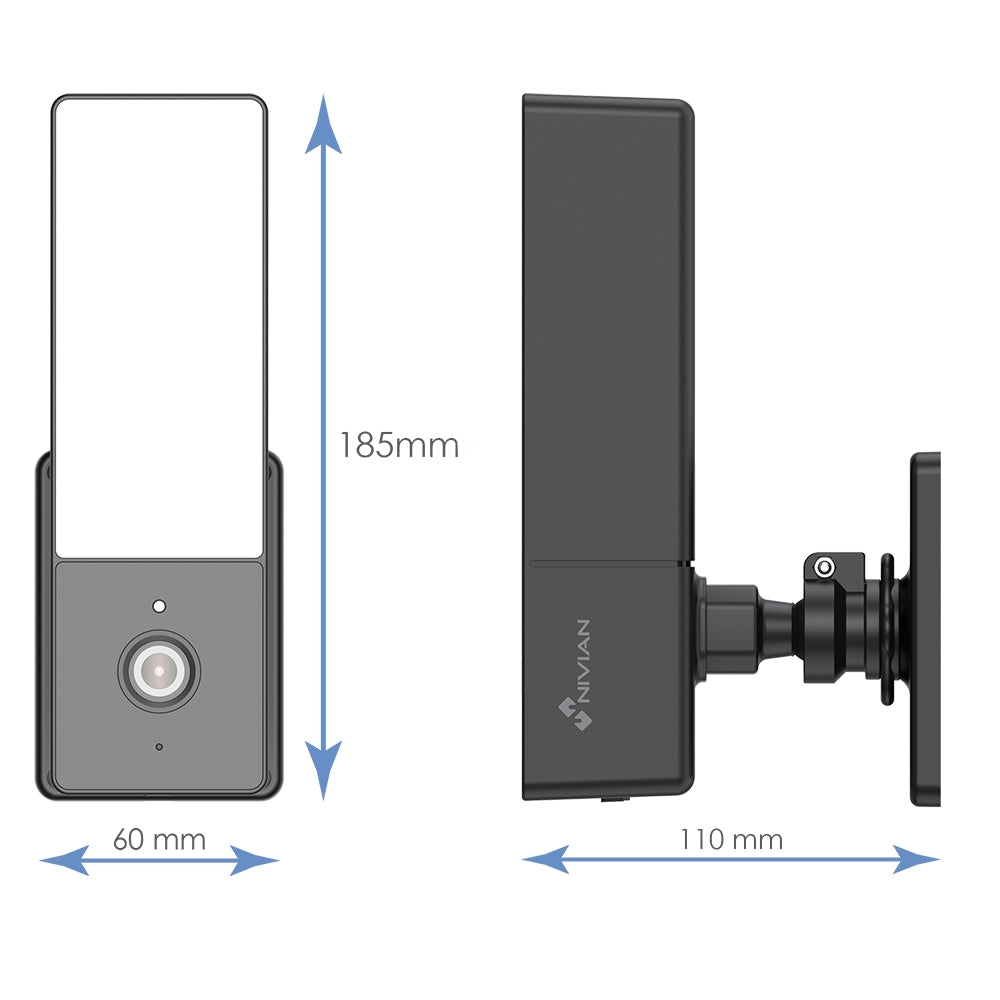 Outdoor Wireless Wifi IP Camera 360 Degree Night Vision