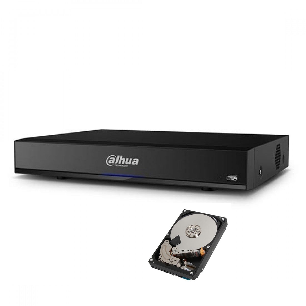 Dvr 16 Canali Dahua Ibrido 8 Mpx 4 K Cvbs Hdcvi Hdtvi Ahd Ip Hd 2 Tb