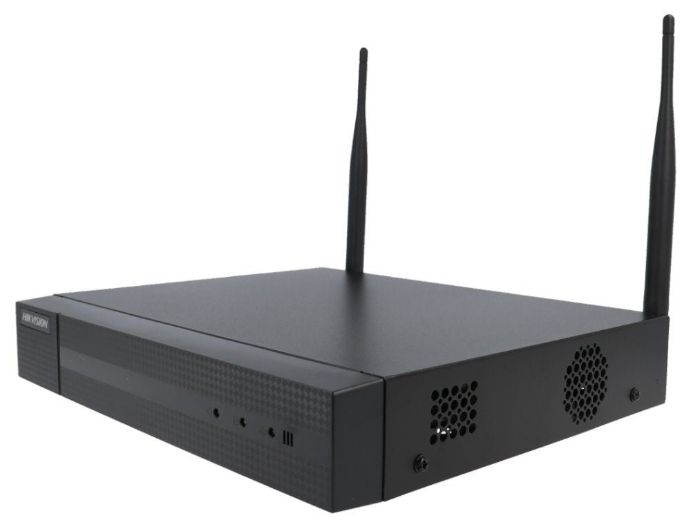 NVR Wireless Wifi 4 Channels 4 Mpx H.265+ Utp Onvif Hikvision HD 500 Gb