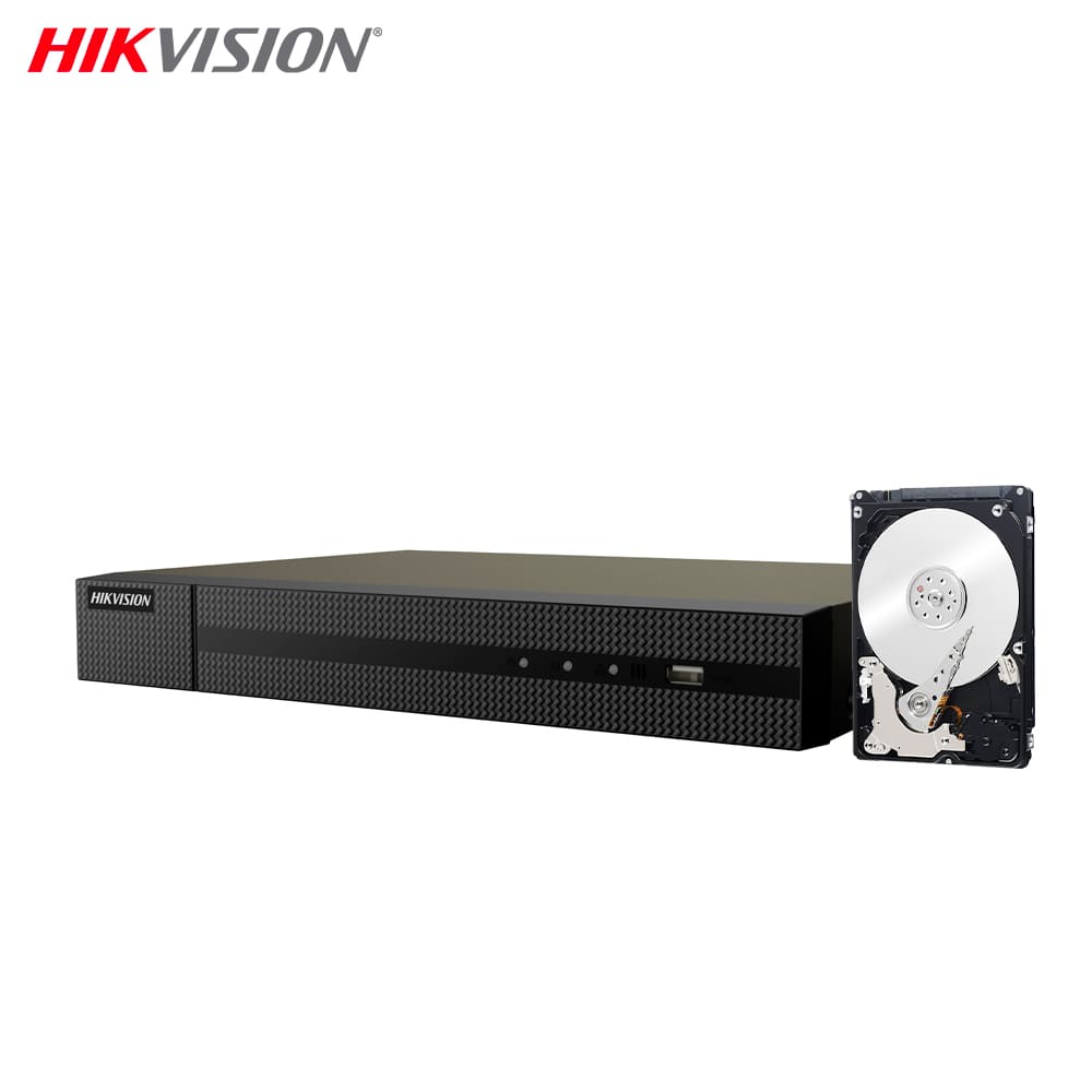 Nvr Hikvision 8 Canali 4K 8 Mpx Onvif Poe Cloud P2P 1 Tb Hdd Hwn-4108Mh-8P