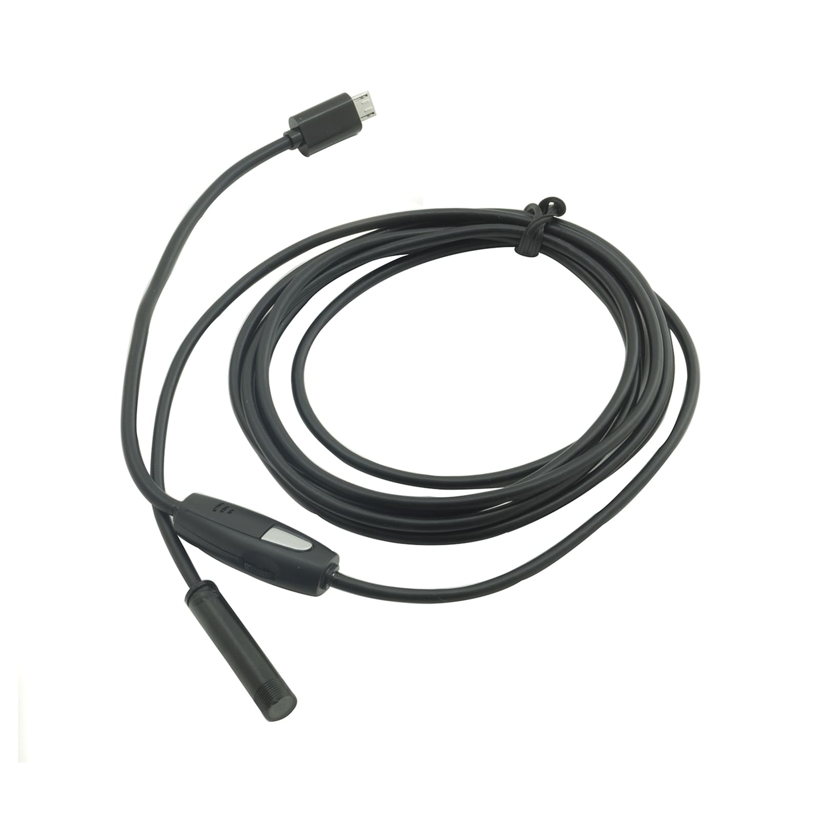 Telecamera Endoscopica 5 Mt 6 Led Cavo Sonda Flessibile Usb 5 Metri