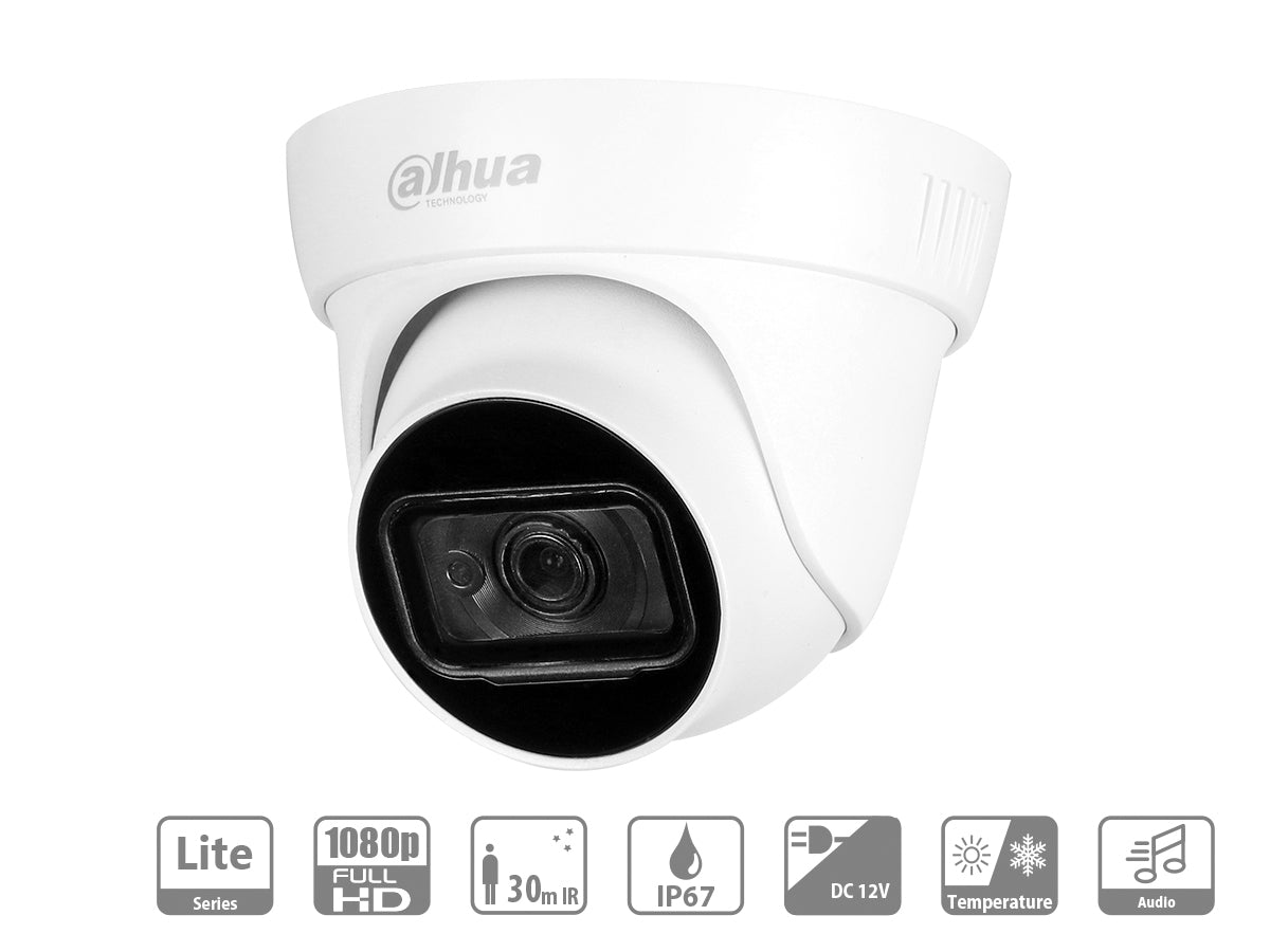 Kit Videosorveglianza Dahua Dvr 4 Canali 4 Telecamere 2 Mpx Hd 2 Tb