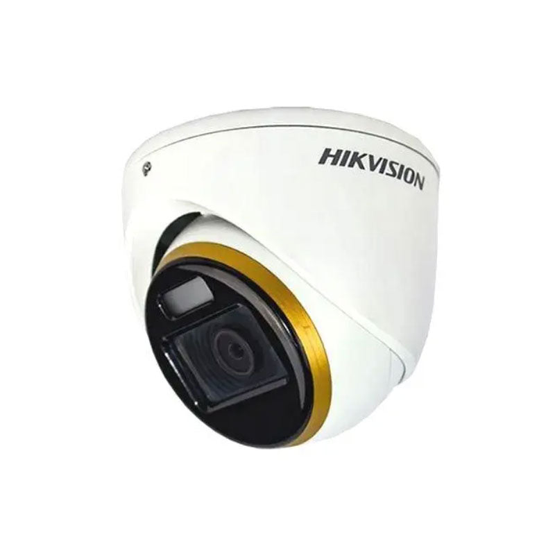 Telecamera Hikvision Color Vu Dome Ahd 2 Mpx Microfono Integrato Ip67 2.8 Mm