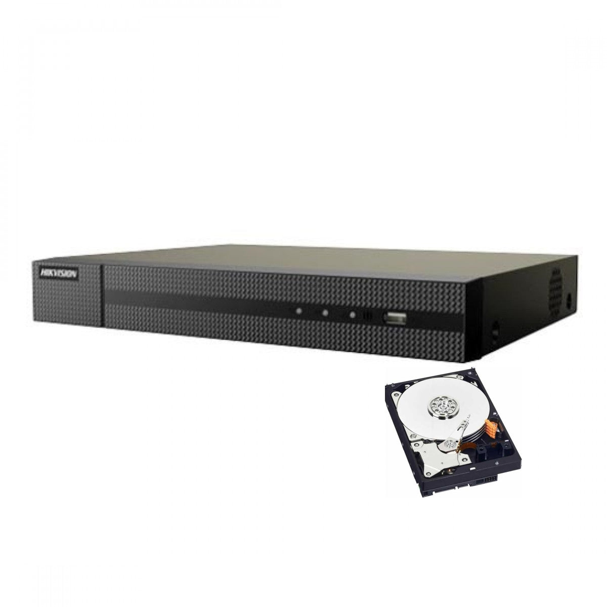 Nvr Poe 4 Canali Hikvision Onvif 4 Mpx Cloud P2P Hd 2 Tb Hwn-2104Mh-4P