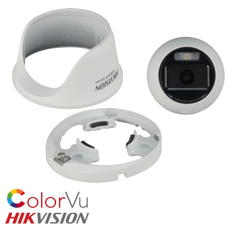 Kit Videosorveglianza Hikvision Fullcolor 2 Mpx 4 Telecamere Hd 2 Tb