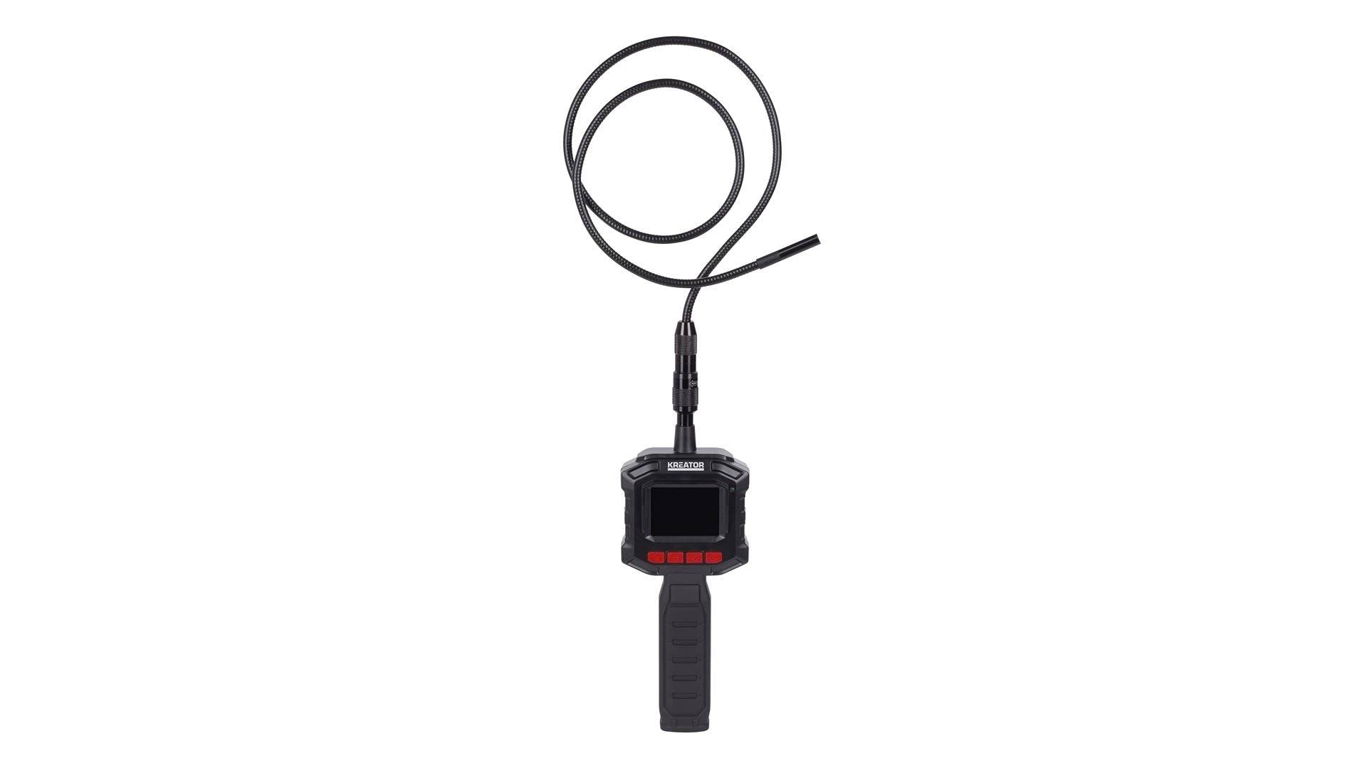 Telecamera Con Monitor Endoscopica 4 Led Cavo Sonda Flessibile Ispezione 9008