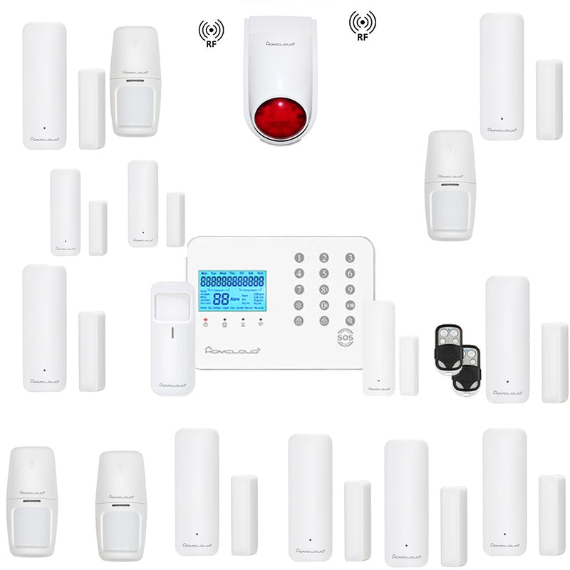 Antifurto Casa  Allarme Touch Screen Combinatore Gsm Alexa Google Home