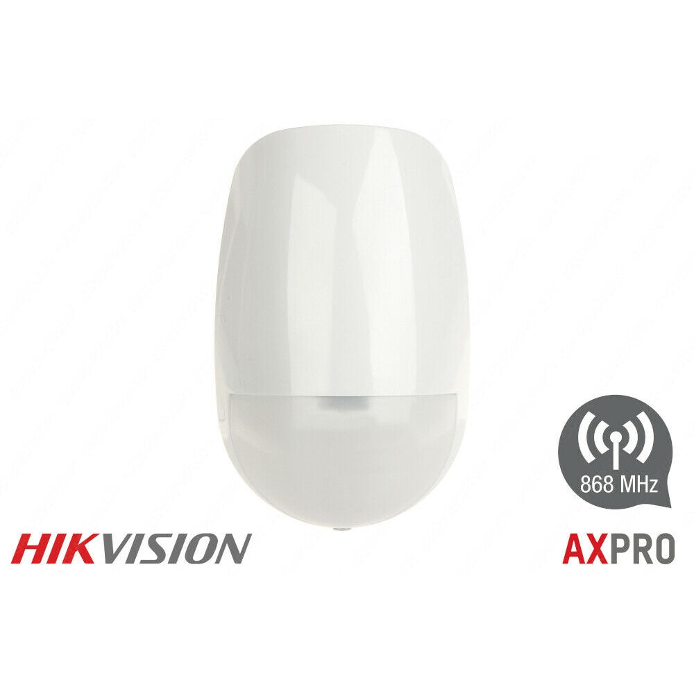 Sensore Pir Infrarosso Pet Immune Wireless 868 Mhz Hikvision Ax Pro