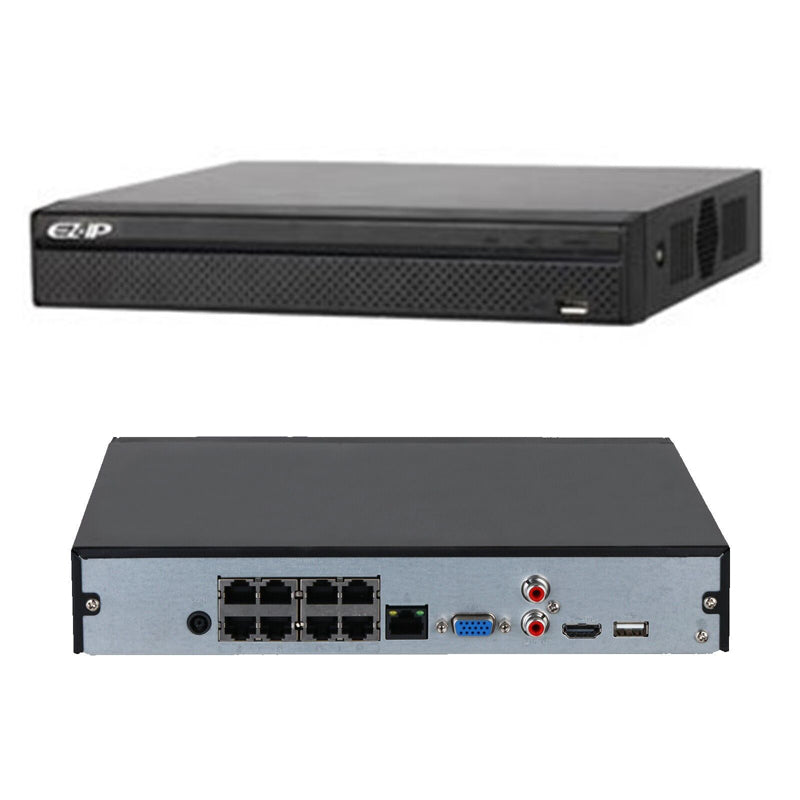 Nvr Dahua 8 Canali 2 Mpx Onvif Poe Cloud P2P