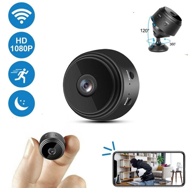 Micro Camera 1080P Hd Wifi Mini Ip Telecamera Nascosta Videocamera Magnetica A9