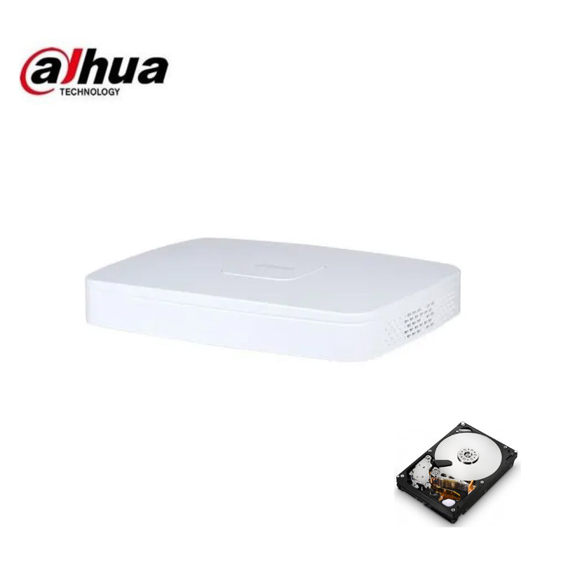 Dvr Dahua Video Registratore 8 Canali Hdcvi Ahd Tvi Cvbs Ip Hd 2 Tb